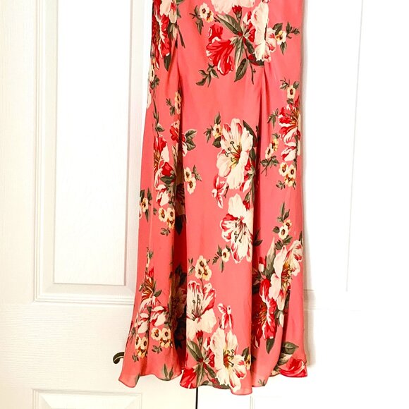 SILK MIDI DRESS Lined Sleeveless JONES NY SIGNATURE PETITE Sz 6 P - Picture 12 of 14